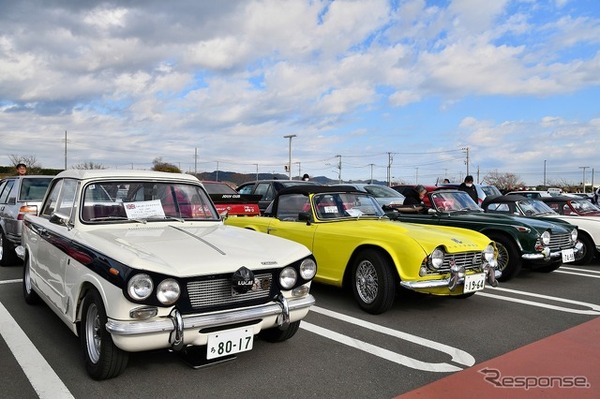 三浦半島に集まる名車たち@ソレイユの丘