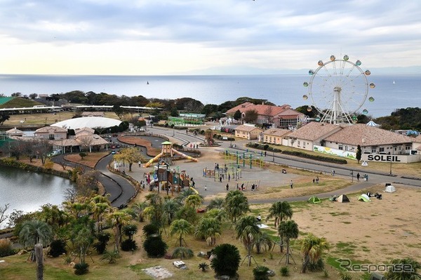 三浦半島に集まる名車たち@ソレイユの丘