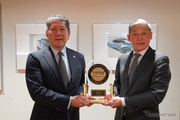 「J.D.パワー2025年日本中古車セールス顧客満足度調査」においてBMWブランドが第1位