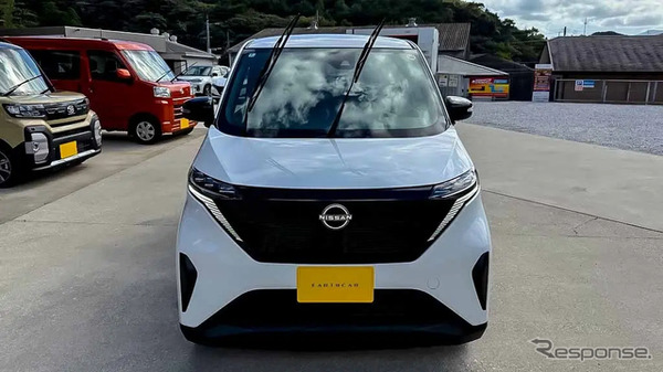 日産サクラの公用車