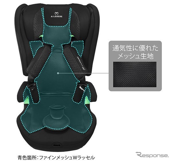 カーメイトの新チャイルドシート「エールベベ・パパットR2」