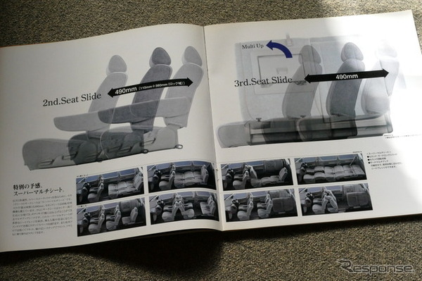 日産 エルグランド（初代）当時のカタログ