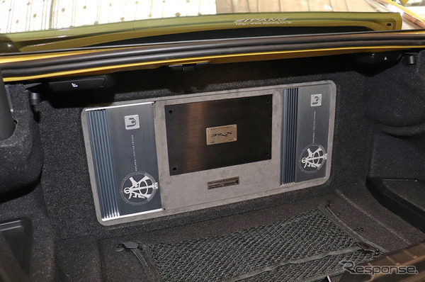 『ジパング』（鳥取県倉吉市）にて製作されたオーディオカーの一例。