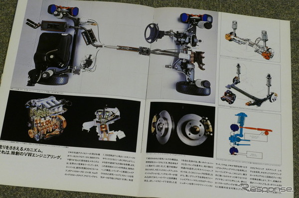 VW ゴルフGTI（日本・初代）当時のカタログ