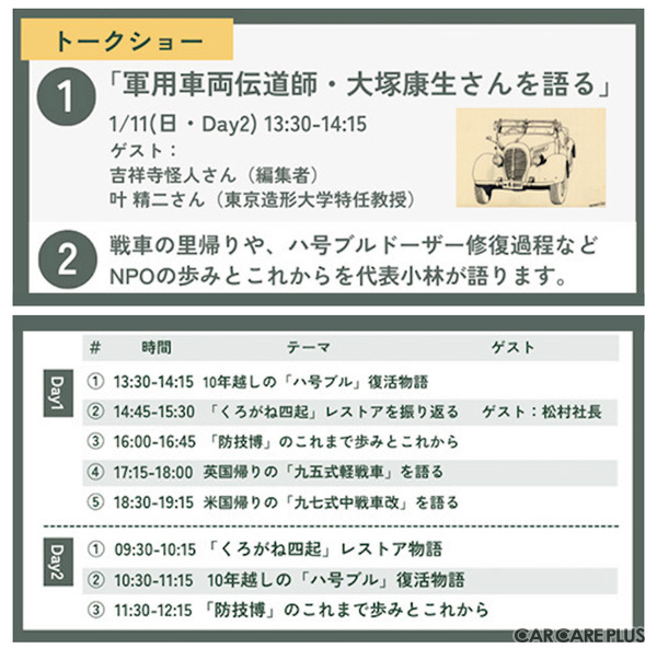 日本に一台しか現存しない貴重なレストア車両を公開…1月10日-11日に東京・八王子「防技博出張展示」入場無料