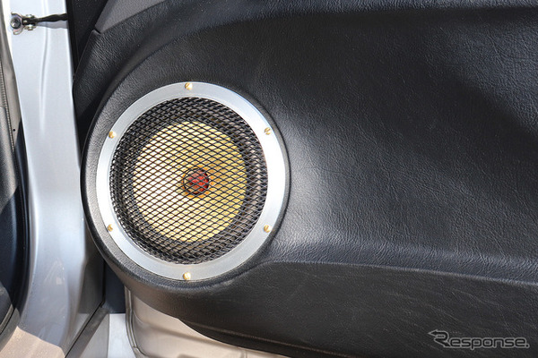 「DSP」が搭載されたオーディオカーの一例（製作ショップ：サウンドウェーブ＜茨城県＞）。