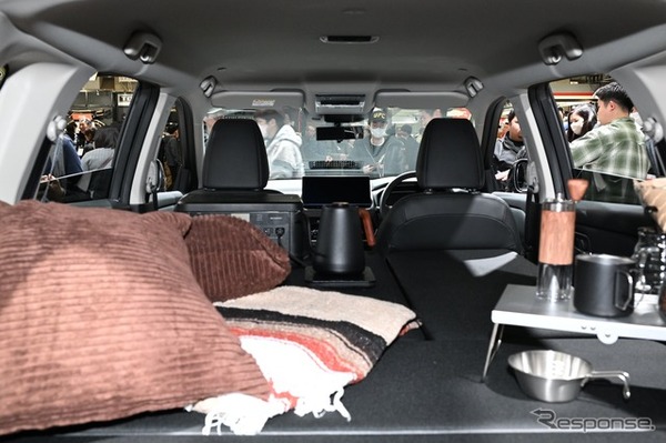 日産 X-TRAIL ROCK CREEK MULTIBED WILDPLAY（東京オートサロン2026）