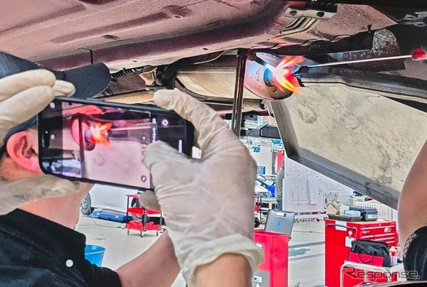 日産自動車大学校の学生たちがレストアした「マッチのマーチ」1984年式 初代日産マーチK10（東京オートサロン2026）