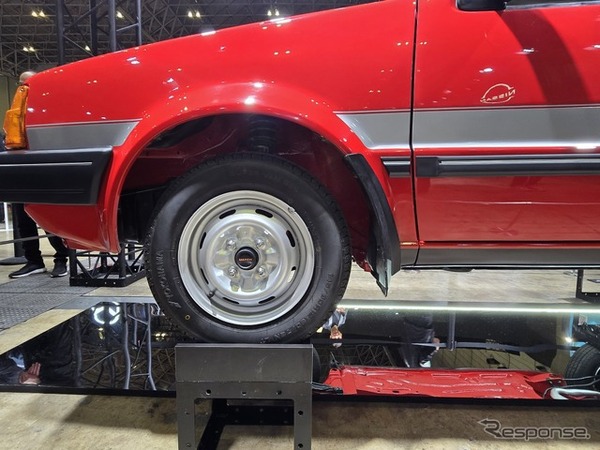 日産自動車大学校の学生たちがレストアした「マッチのマーチ」1984年式 初代日産マーチK10（東京オートサロン2026）