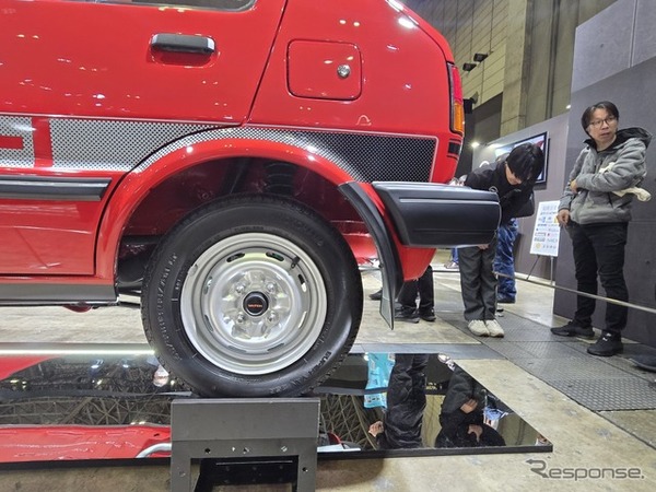 日産自動車大学校の学生たちがレストアした「マッチのマーチ」1984年式 初代日産マーチK10（東京オートサロン2026）