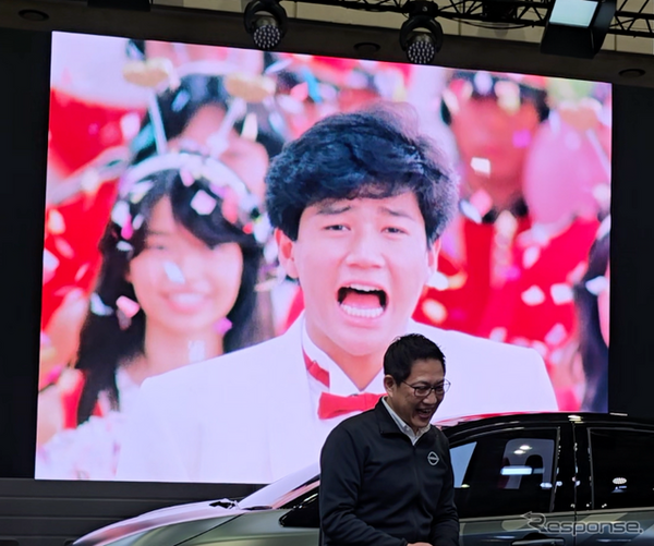 日産自動車大学校の学生たちがレストアした「マッチのマーチ」1984年式 初代日産マーチK10（東京オートサロン2026）