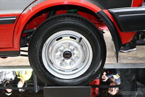 日産自動車大学校の学生たちがレストアした「マッチのマーチ」1984年式 初代日産マーチK10（東京オートサロン2026）