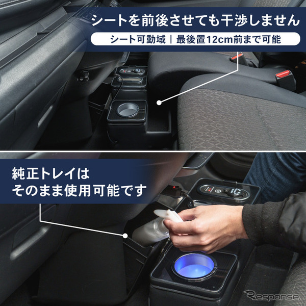 クラフトワークス『デイズ』『eKワゴン/eKクロス』専用LEDコンソールボックス