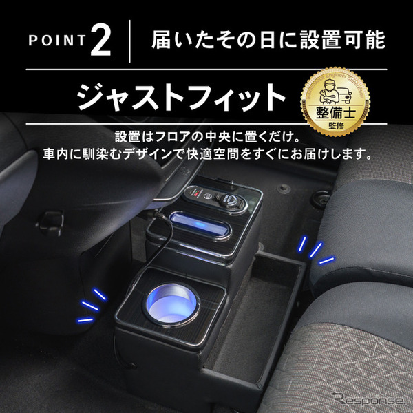 クラフトワークス『デイズ』『eKワゴン/eKクロス』専用LEDコンソールボックス