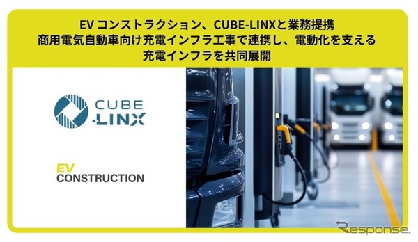 EVコンストラクションがCUBE-LINXと業務提携
