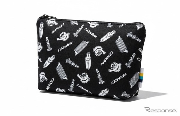 GReddy 丹後ちりめん ポーチ