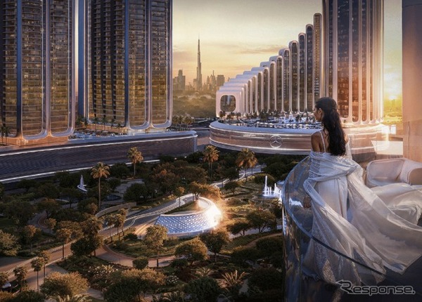 世界初のメルセデスベンツブランドによる都市型レジデンス「Mercedes-Benz Places | Binghatti City」