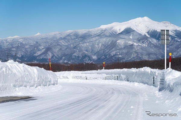 雪道（イメージ）