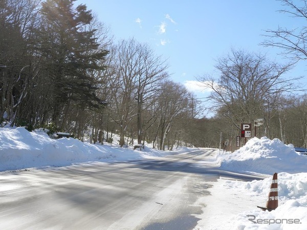 雪道（イメージ）