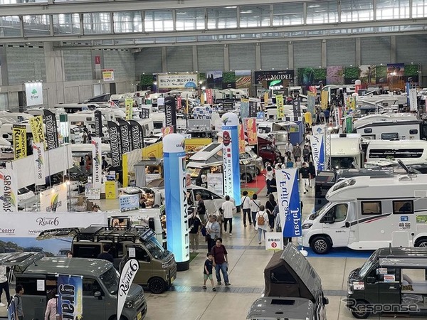 九州キャンピングカーショー（前回2025年の会場風景）