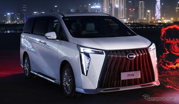 GACグループ（広州汽車集団）の M8 新型