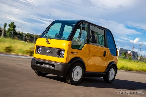 KGモーターズの小型電動モビリティ「mibot」