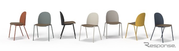 放置竹林の竹を活用したチェア