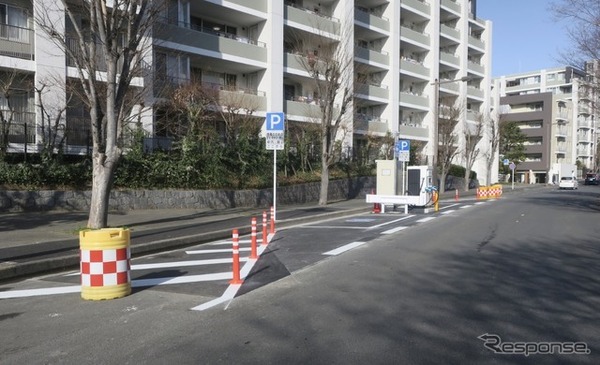 泉区いずみ中央公道EV充電ステーション