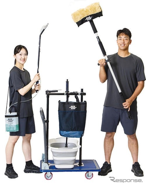 IPU・環太平洋大学との共同研究／開発で生まれたWASHMAN FOR TRUCK