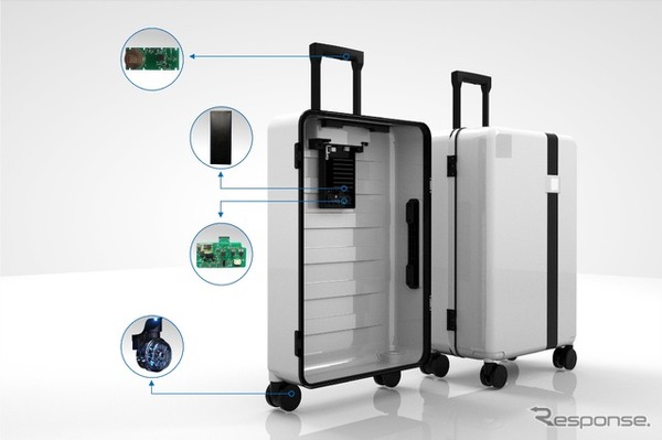 スマートアシストスーツケース「MOOBOT（ムーボット）」