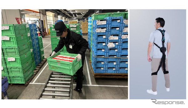 ヤマハ発動機に導入されたイノフィス「マッスルスーツ Soft-Power」