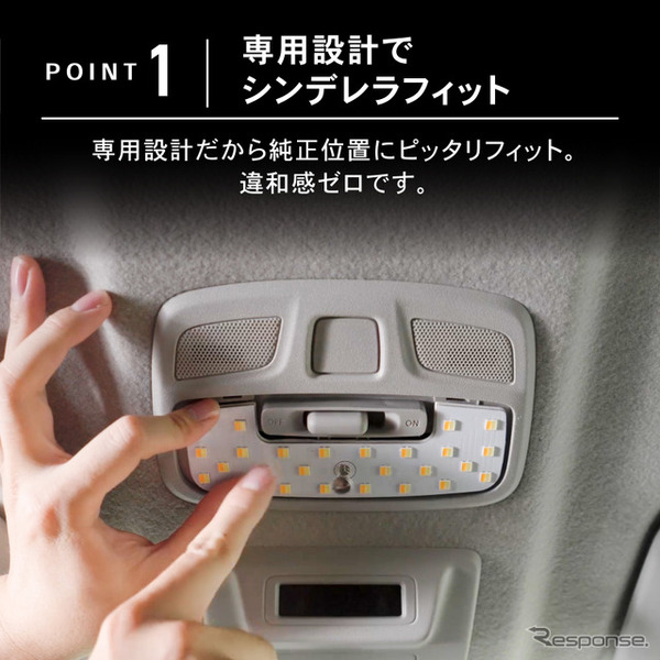 クラフトワークス『ジムニー/シエラ/ノマド』専用「LEDルームランプ」