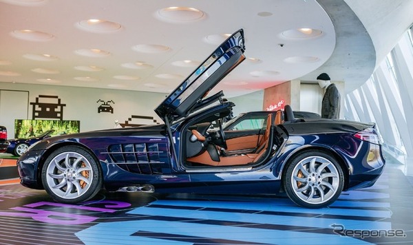 メルセデスベンツ博物館に展示されるSLRマクラーレン