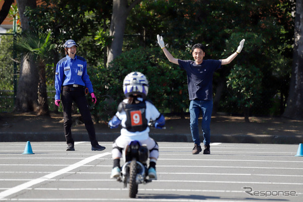 ヤマハ発動機の親子バイク教室