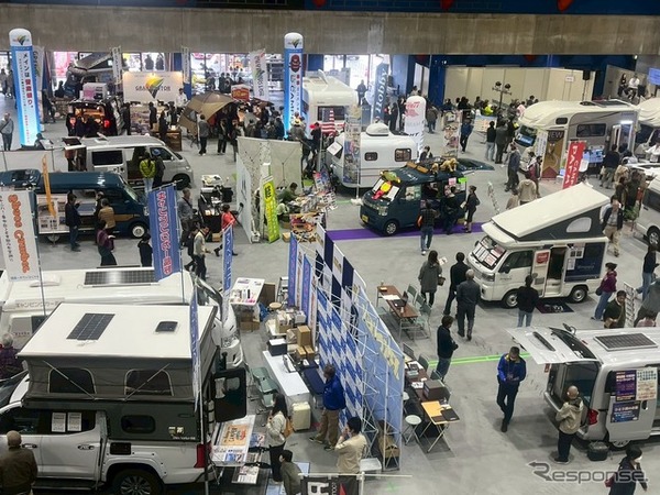 北信越キャンピングカー&アウトドアショー2025開催時の様子
