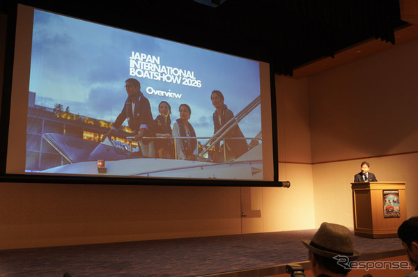 国際ボートショー委員会の竹長潤委員長