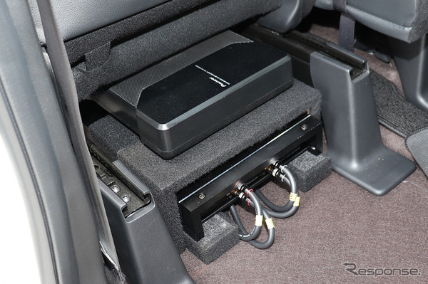 『Kサウンド』（広島県広島市）にて製作されたオーディオカーの一例。