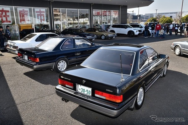 2代目レパード発売40周年記念　里帰り展示会in新車のひろば村山店