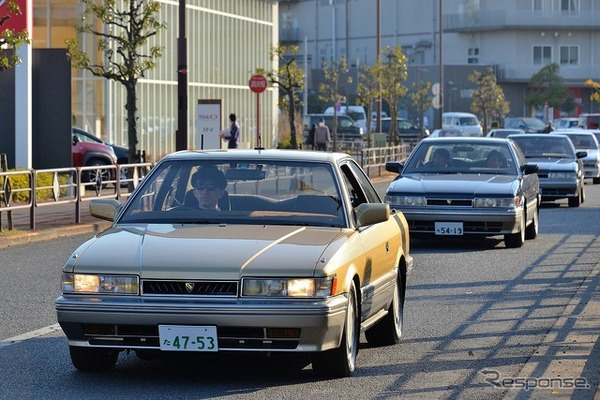 2代目レパード発売40周年記念　里帰り展示会in新車のひろば村山店