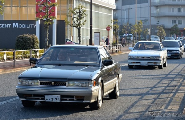2代目レパード発売40周年記念　里帰り展示会in新車のひろば村山店