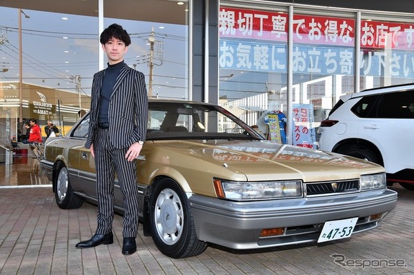2代目レパード発売40周年記念　里帰り展示会in新車のひろば村山店