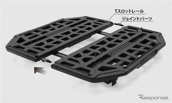 樹脂ブロー成形のルーフラック「INNOルーフボード」