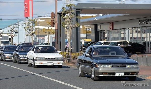 2代目レパード発売40周年記念　里帰り展示会in新車のひろば村山店