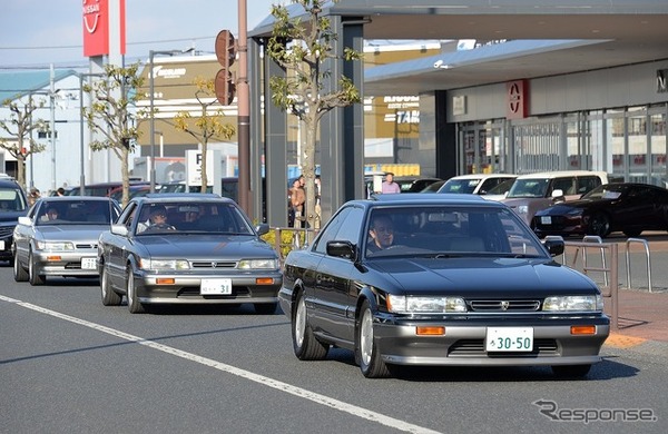 2代目レパード発売40周年記念　里帰り展示会in新車のひろば村山店