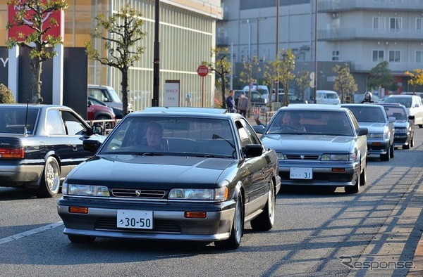 2代目レパード発売40周年記念　里帰り展示会in新車のひろば村山店