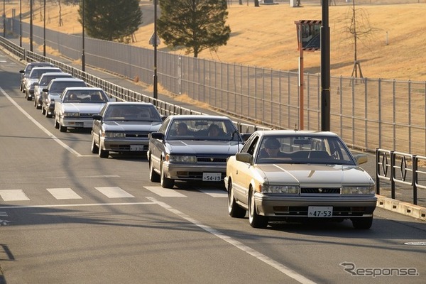 2代目レパード発売40周年記念　里帰り展示会in新車のひろば村山店