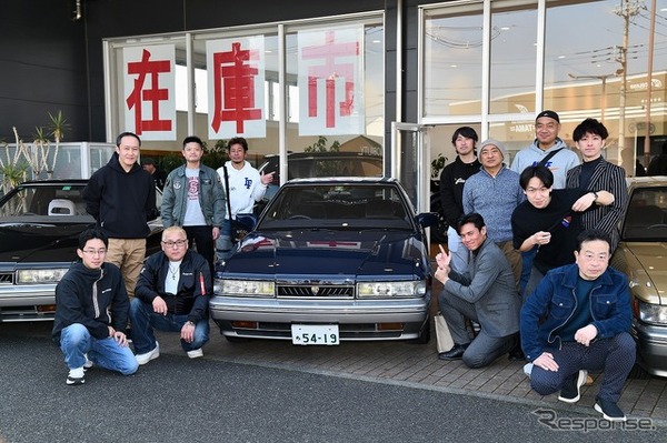 2代目レパード発売40周年記念　里帰り展示会in新車のひろば村山店