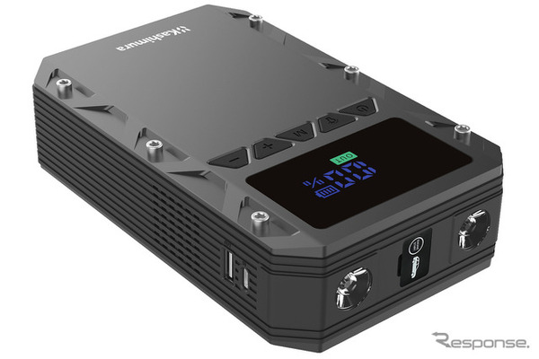 Kashimura・電動コンプレッサー付きジャンプスターター 6000mAh（KD-284）