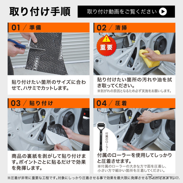 クラフトワークスの「デッドニングシート」