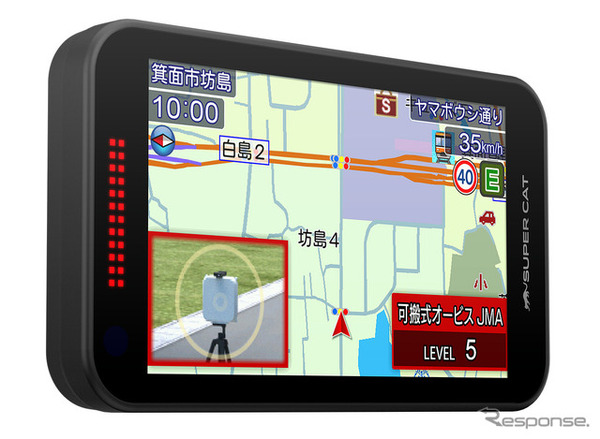 ユピテルの新レーザー&レーダー探知機『YK-2200』